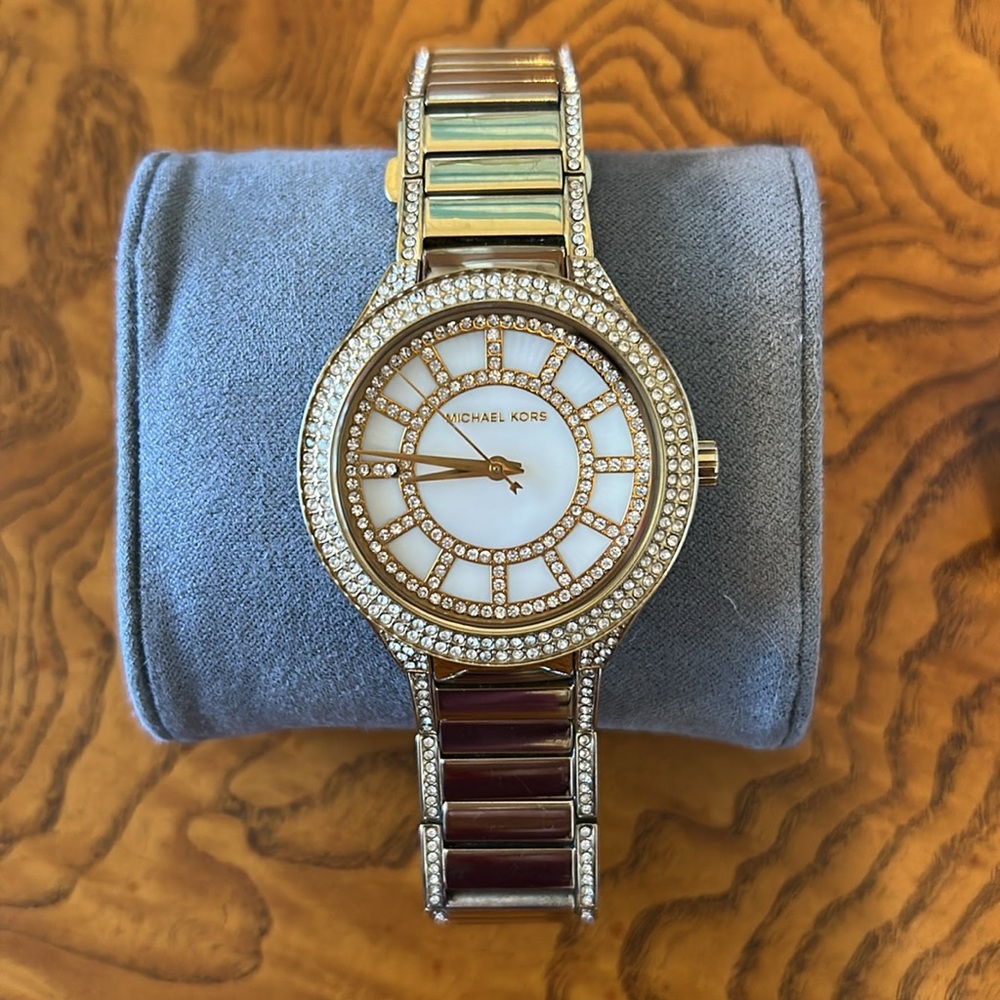 Michael Kors Crystal Face Watch